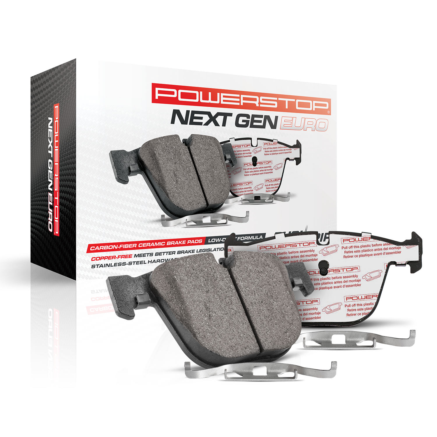 Next Gen Euro Carbon-Fiber Ceramic Brake Pads